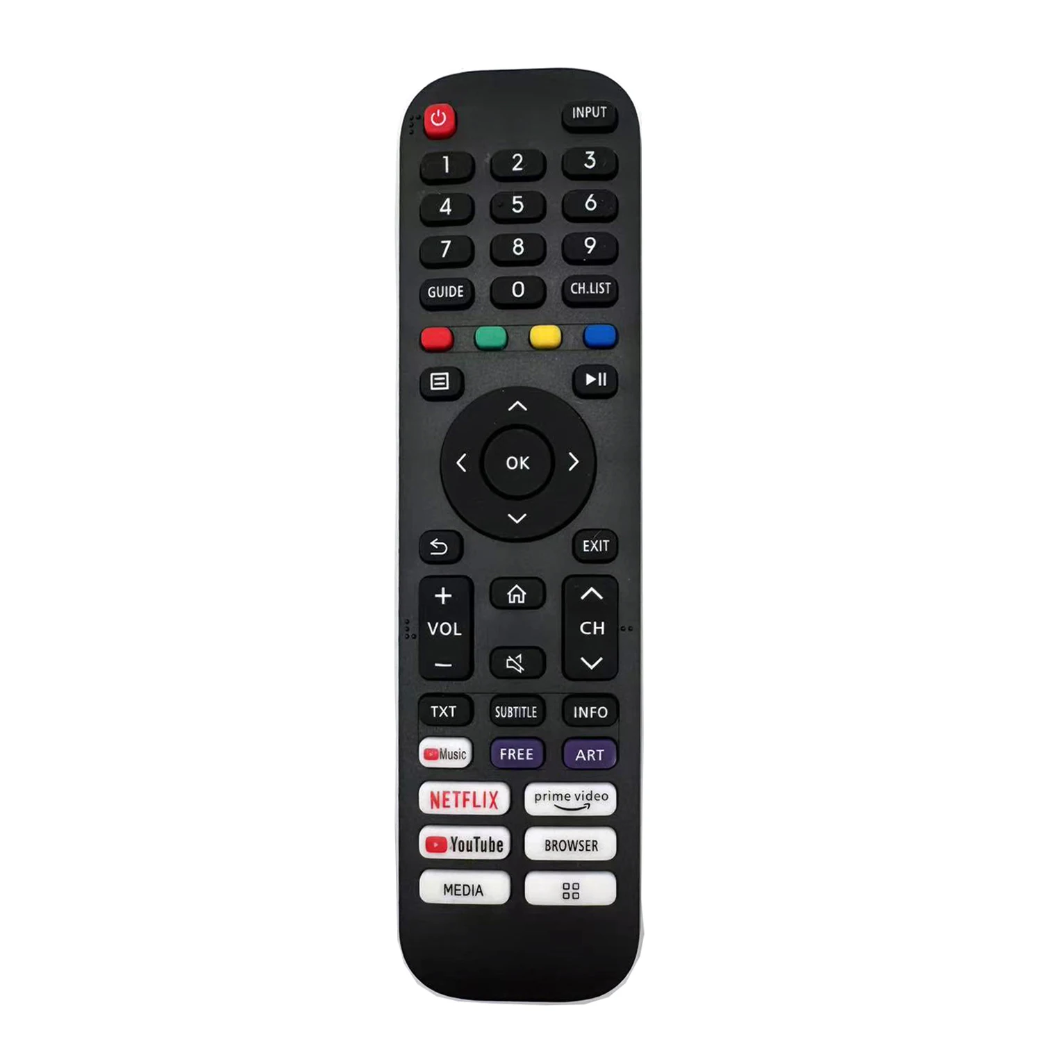 EN2J30H Control remoto para Hisense Smart TV 43H6G 43H77G 43V6G 43A60G 43A60H 43A60GMV 43A6010GMV 43A6070GMV