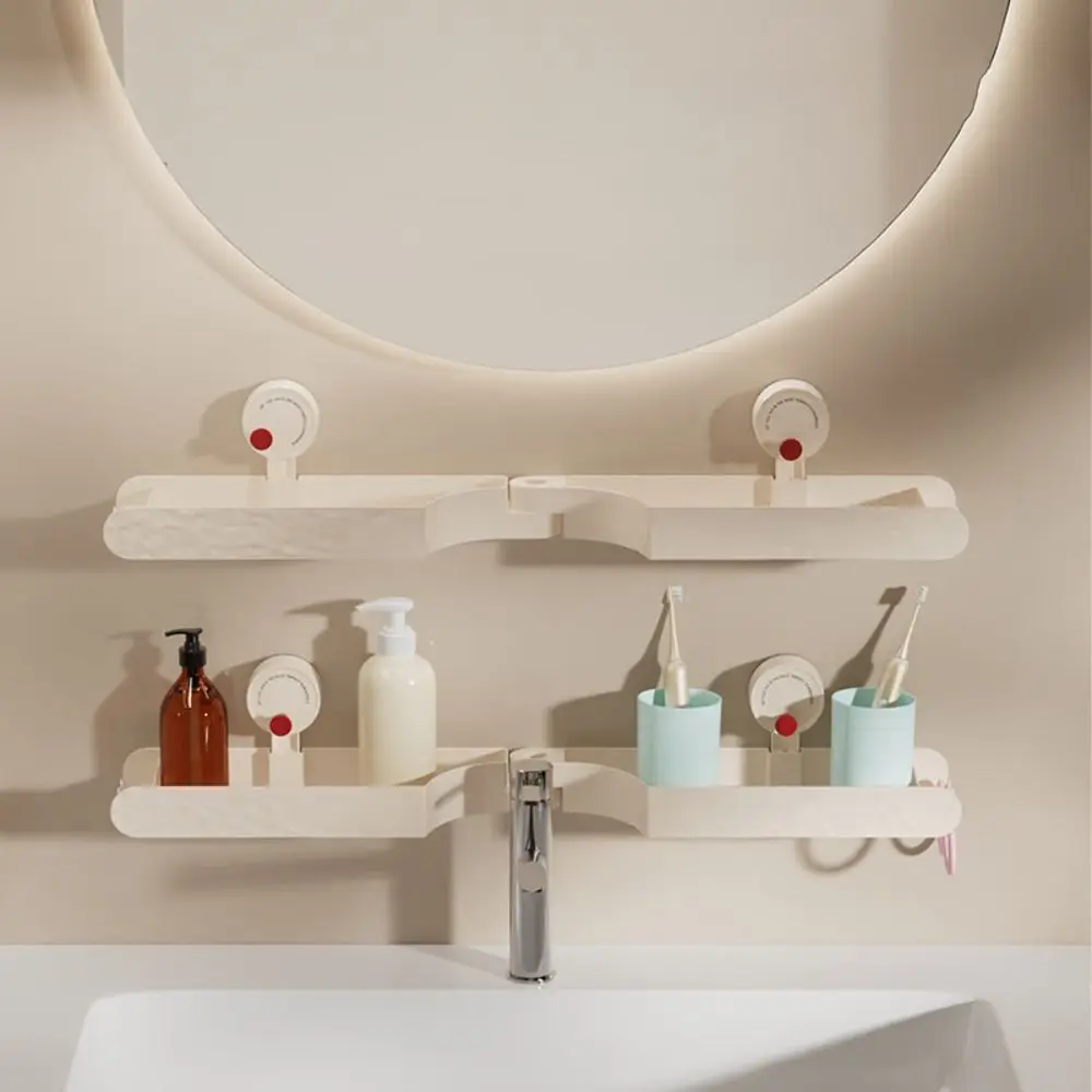 

Durable Rotatable Storage Rack Wall-mounted Household Storage Holder Hanging Drain Bathroom Accessories Toilet