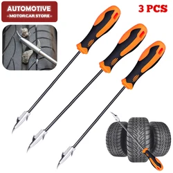 Car Tire Repair  Cleaning Hook Screwdriver Accessory Car Tire Stone Cleaner Stone Remover Tire Cleaning Tool Tire Repair Tools ﻿