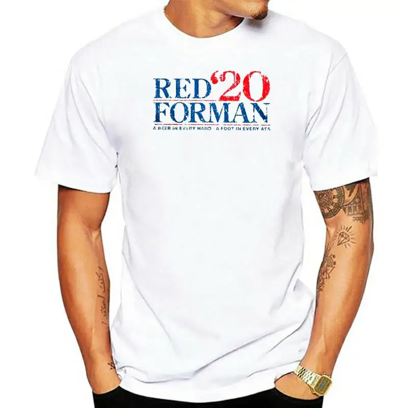 Red Forman 2022 Casual T Shirts for Men Ashton Kutcher Kelso Hyde Vikings Short Sleeve Clothes Tees 100% Cotton O Neck T-Shirt