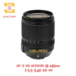 Second-hand Original AF-S DX NIKKOR 18-140mm F/3.5-5.6G ED VR Lens  For Nikon 18-105  Zoom Stabilization Lens