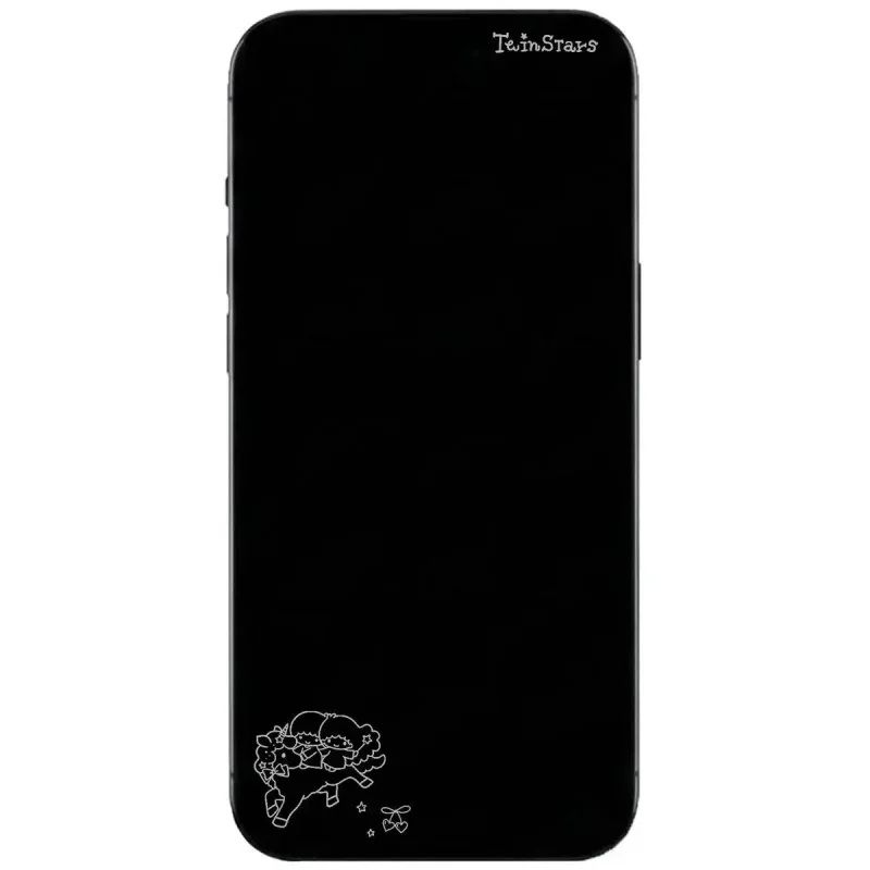 Little Twin Stars Hidden Pattern Tempered Glass Screen Protector HD for iPhone 17 Pro Max 16 15 Plus 14 13 12 Mini  11 X XS MAX - view 5