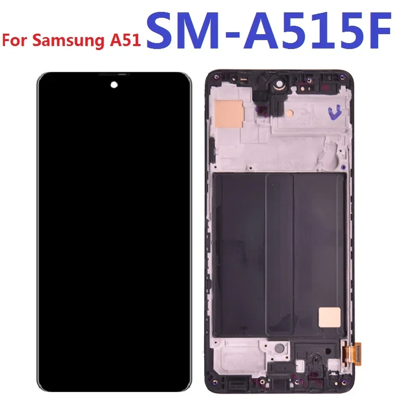 

Incell For Samsung Galaxy A51 A515 SM-A515F SM-A515F/DS A515FD Display LCD Touch Screen Digitizer Assembly Frame Tools Kits