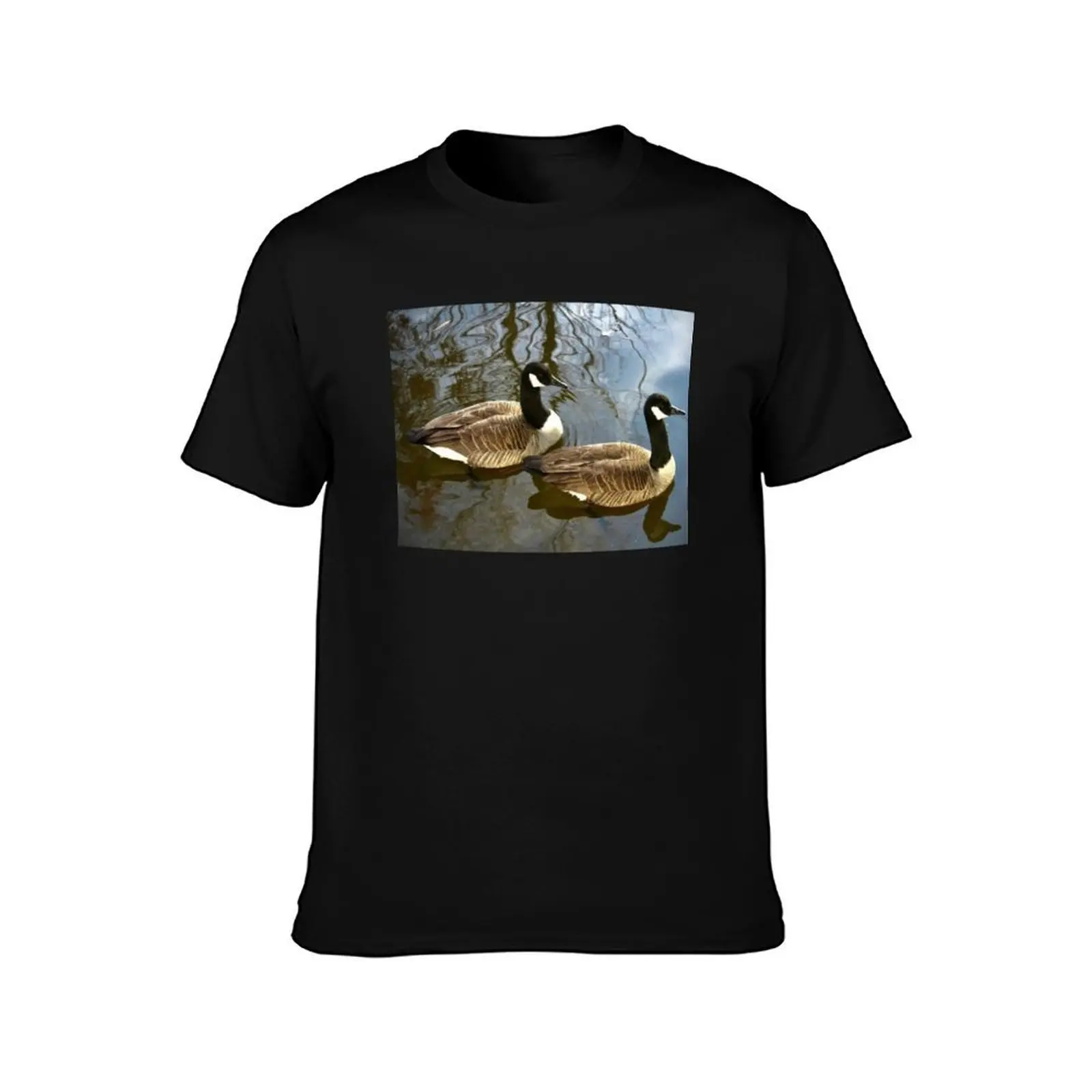 Geese T-Shirt Big and Tall Casual T-Shirt