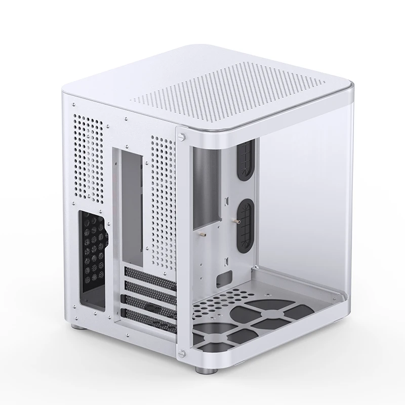 JONSBO TK-1 2.0 Ver M-ATX Chassis Seaview Room Aluminum Starship Cabin Fish Back Plug Water Cooling PC Game Computer