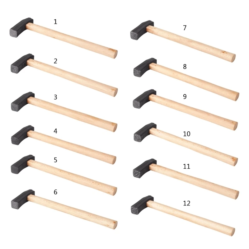 전문 등급 질감 보석 망치 두드리는 도구 보석 스튜디오 워크샵 및 선물 만들기를위한 금속 가공 망치