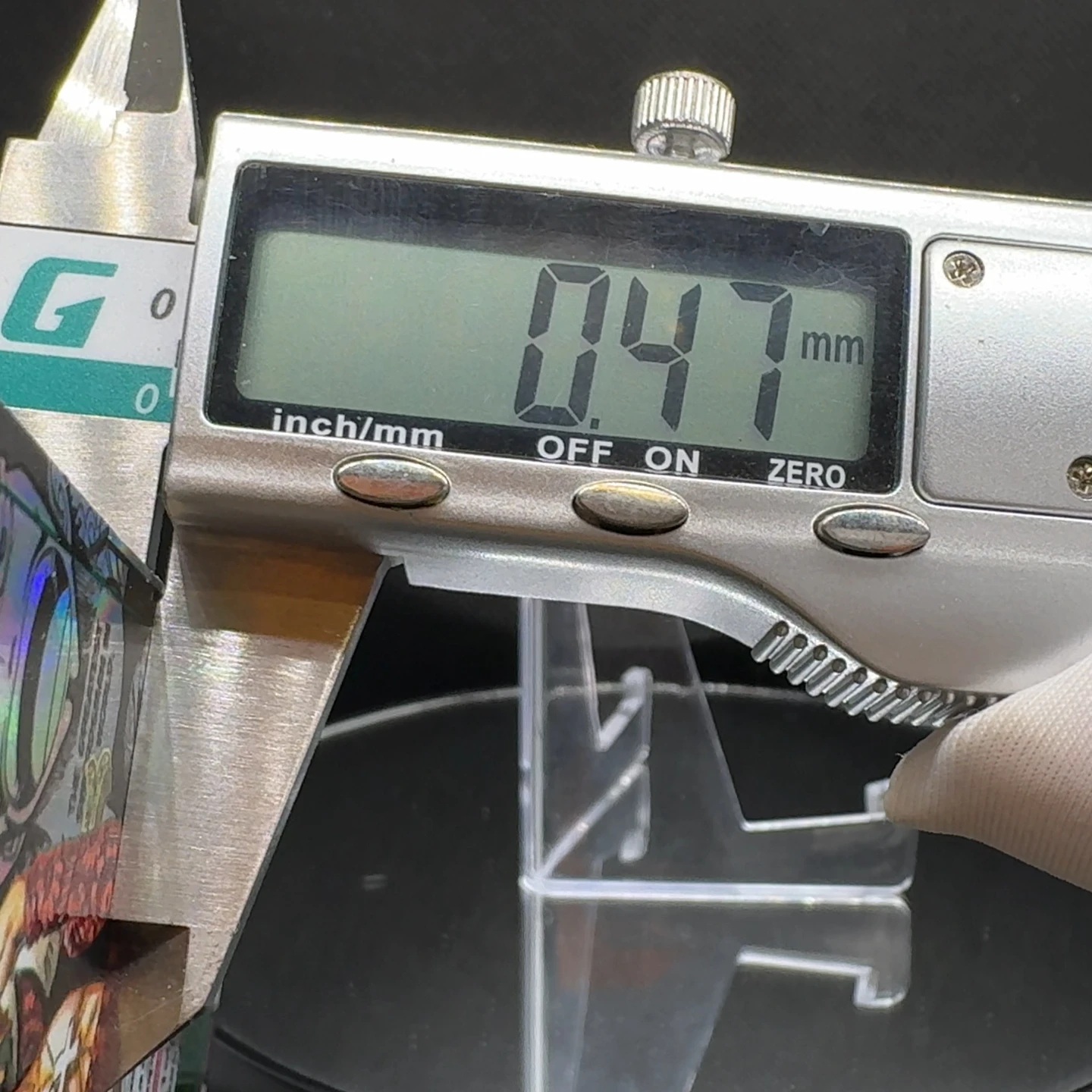 قطعة واحدة TCG OPCG بطاقة شخصية إنجليزية Mihawk manga OP14-119 بطاقة رقائق معدنية بطاقات أنيمي قابلة للجمع #5