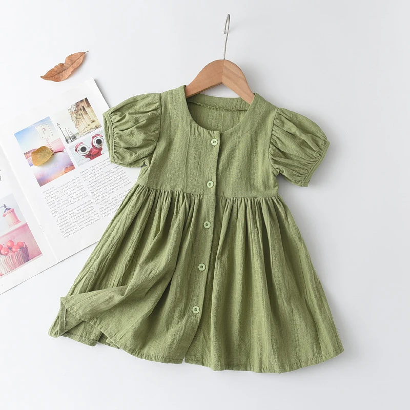 Girl Casual Dress 2022 New Fashion Princess Dresses Girls Sweet Costumes Cute Outfits Baby Girls Vestidos for 3 7Y