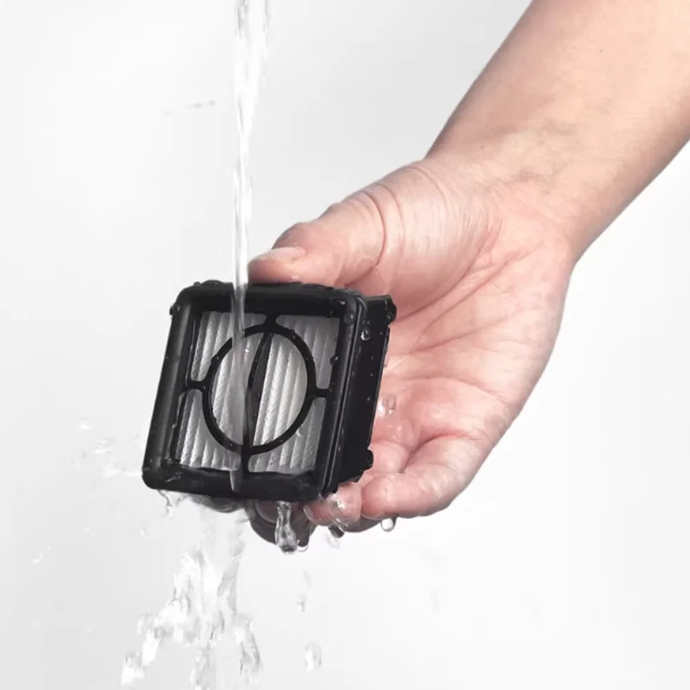 ไส้กรอง 2/4 ชิ้น ไส้กรองแบบล้างทำความสะอาดได้ สำหรับ Mijia 2C/4C/2Lite สำหรับหุ่นยนต์ดูดฝุ่น Truclean W20 อุปกรณ์เสริม ไส้กรอง Hepa