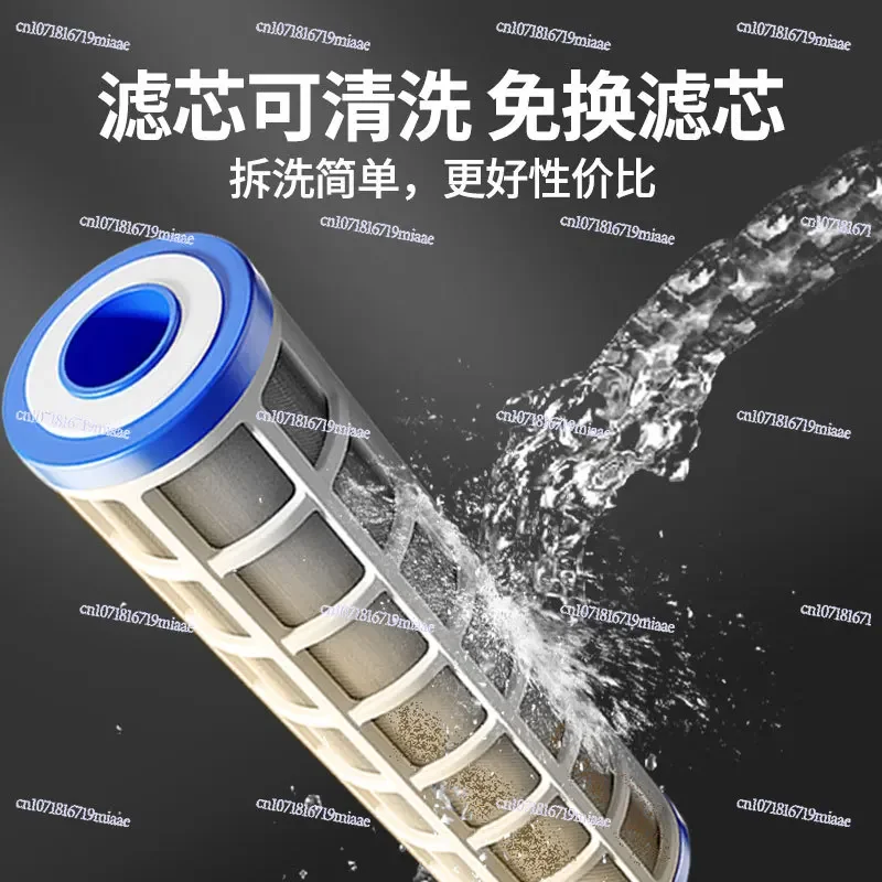 Household Pre-filter Stainless Steel Mesh Filter Element, Water Purifier Filter Element Can Be Removable and Washed 10 Inches
