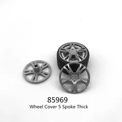 1 Pcs Buildings Blocks 85969 Wheel Cover 5 Spoke Thick For Wheel 56145 Brick Collections Bulk Modular GBC MOC Set