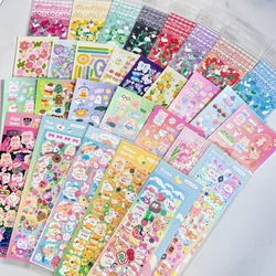 Skytronic BOBO 6 pz/7 pz/8 pz Set completo serie adesivi decorativi Kawaii adesivo fai da te diario cane cancelleria coreana Suppli