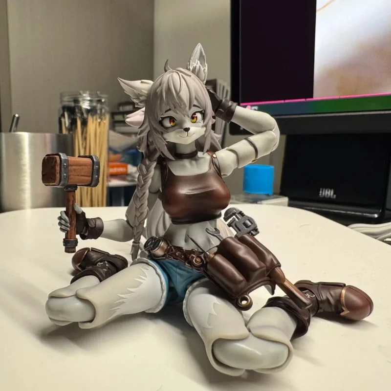 

Genuine Ladotoys Adventure Team Era-001 Liya Alopex Fox Fix Ver 1/12 Scale Action Figure 3 Replacefaces Collectible Model Toy