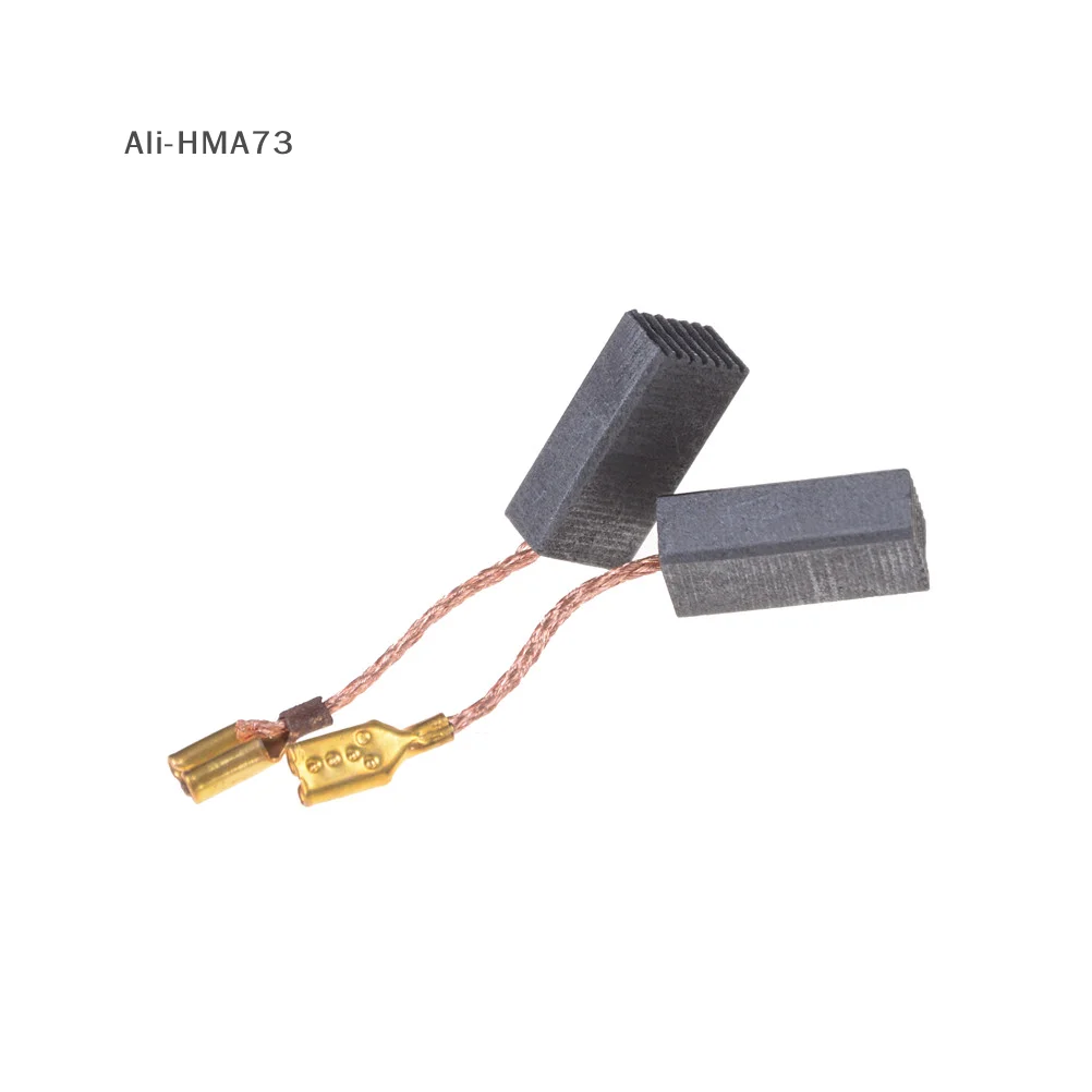 Ali-HMA73-10 шт. угольная щетка 15x8x5 мм, двигатель электроинструмента, замена угольной щетки для электроинструментов