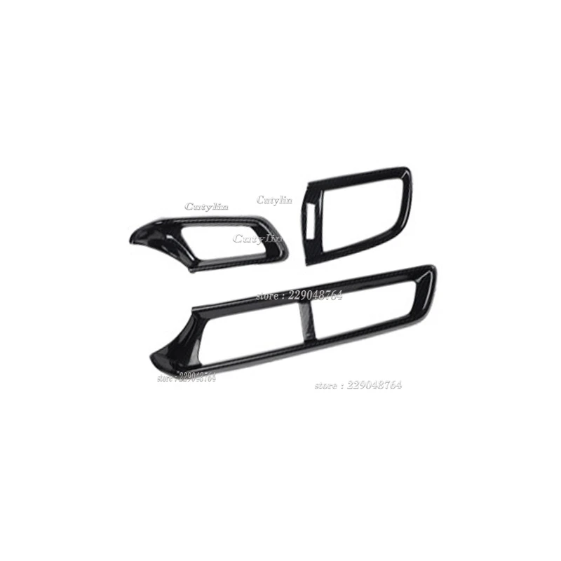 LHD RHD For Honda Fit Jazz GK5 2015-2018 Car Side Front Center Air Conditioning Vent Sticker Cover Trim Interior Accessories