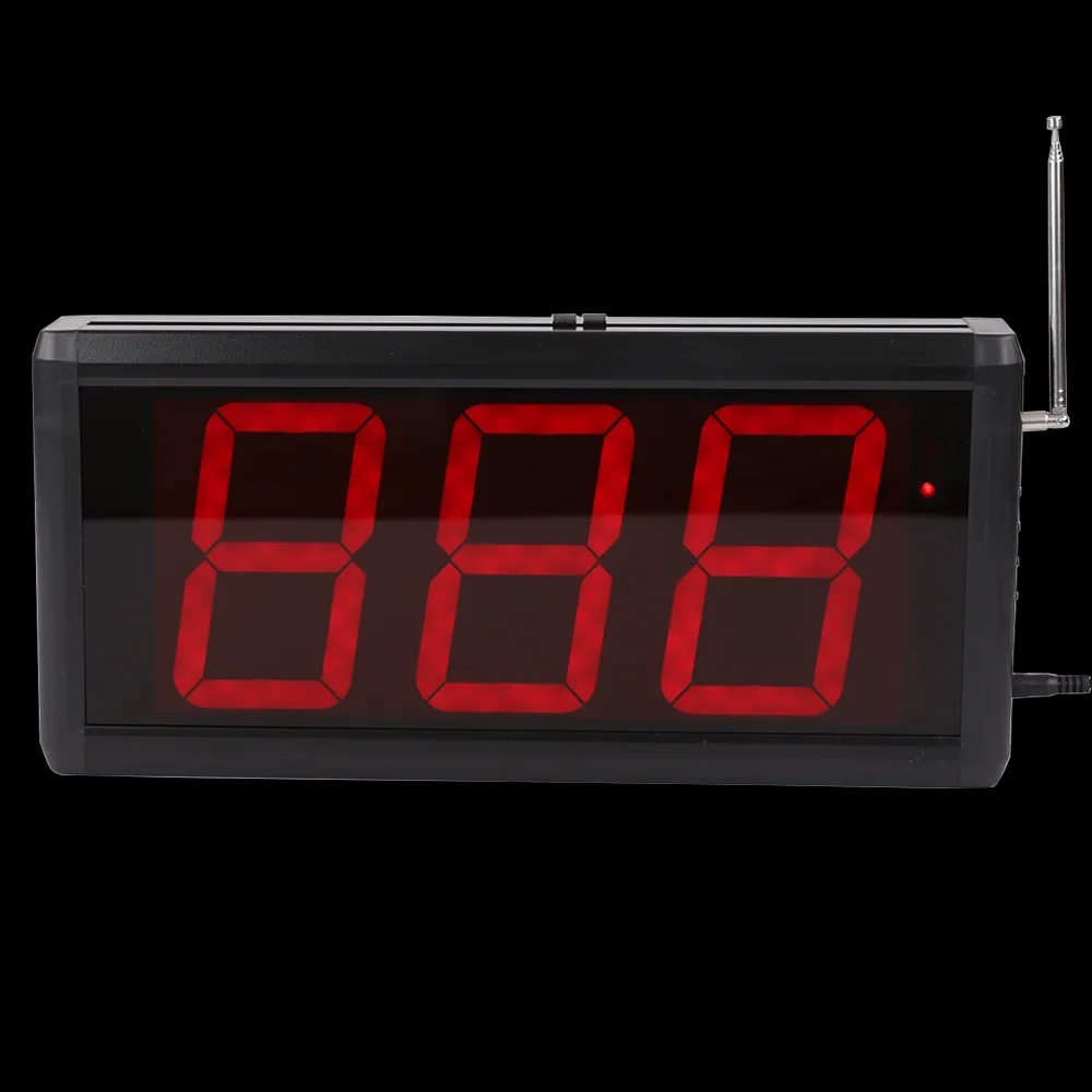 نظام استدعاء النادل اللاسلكي للمطاعم والمستشفيات والبنوك والعيادات والمطابخ والمقاهي والشاحنات الغذائية - نظام بث أرقام الطابور #5