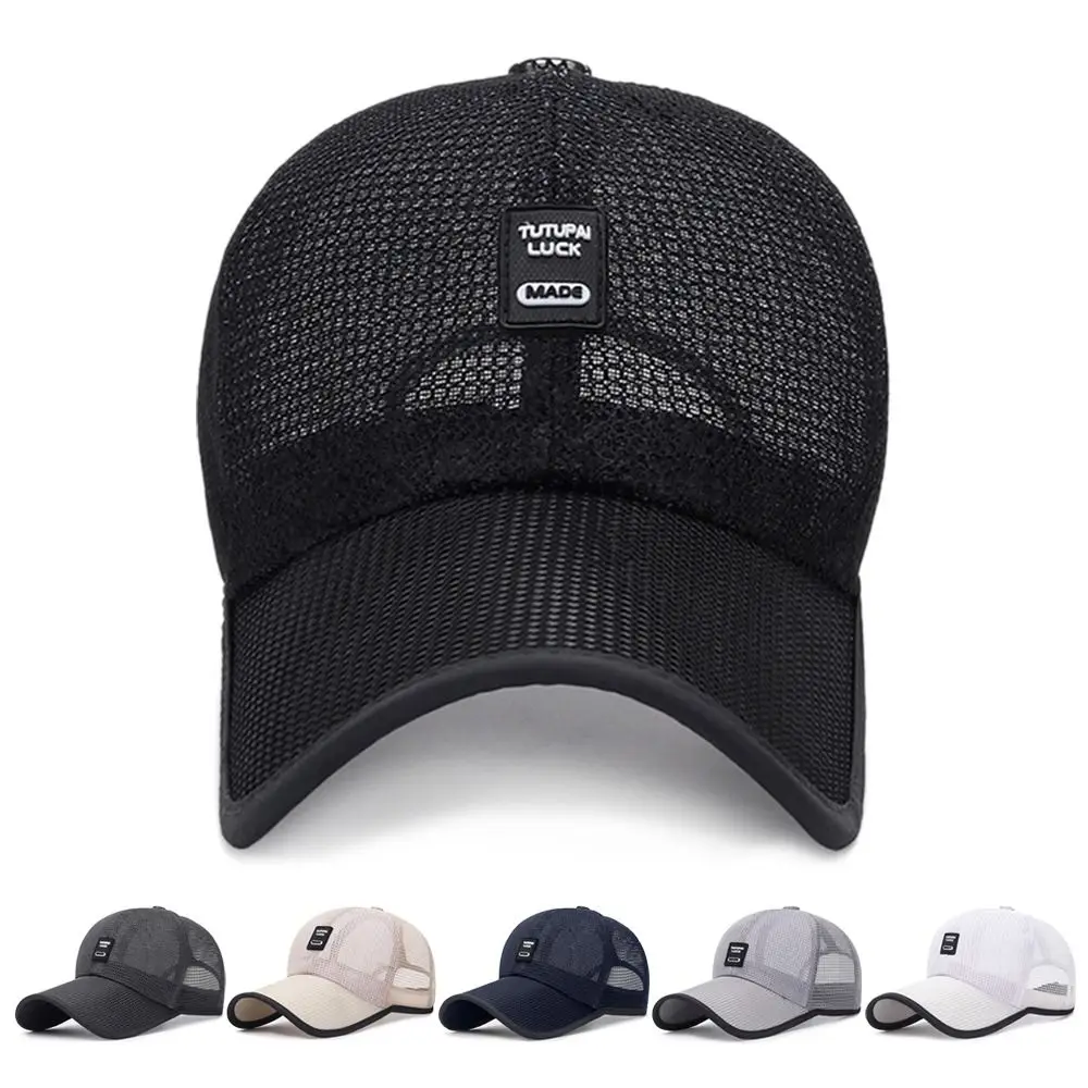 

Waterproof Quick Dry Outdoor Space Sun Hat Mesh Baseball Cap Snapback Hats