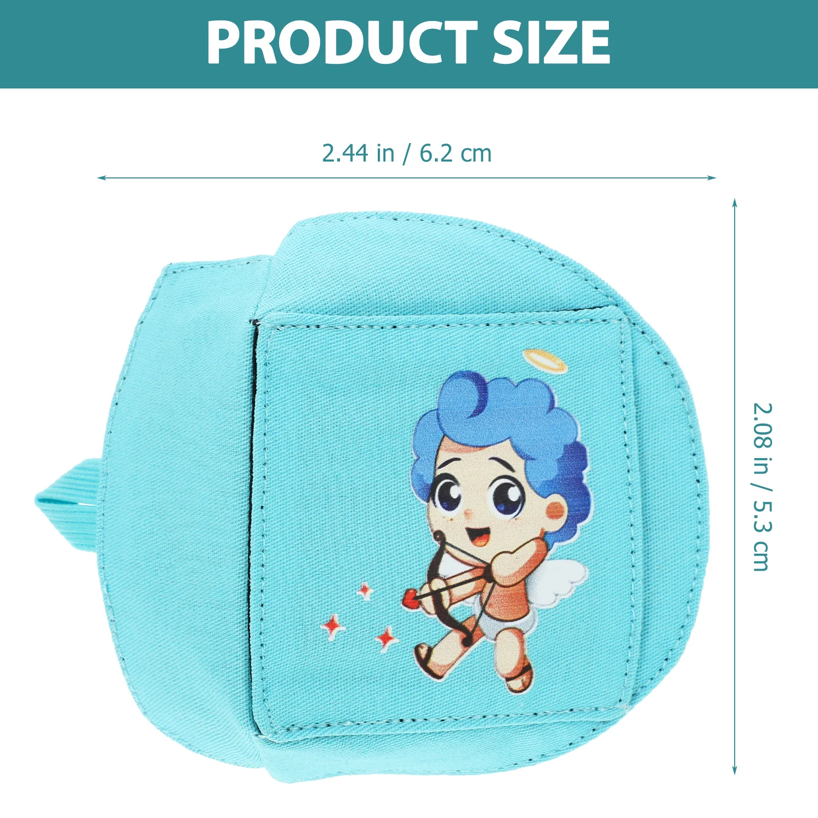 

2pcs Patches Cotton Amblyopia Correction Patch Reusable Single Eye Cover For Strabismus Lazy Eye Relief