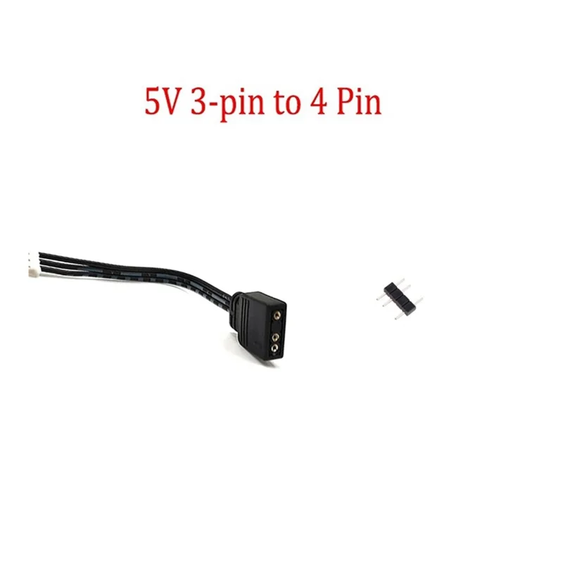 Fan Adapter Kabel 5V 3 Pin Naar 4 Pin Kabel Voor Coolmoon Fan Controller Adapter Connector