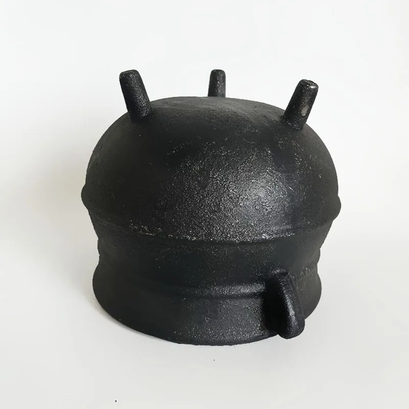 Large Cast Iron Cauldron - Candle Holder and Wax Warmer Ideal for Smudging Witchcraft Incense Burning Halloween Decorations