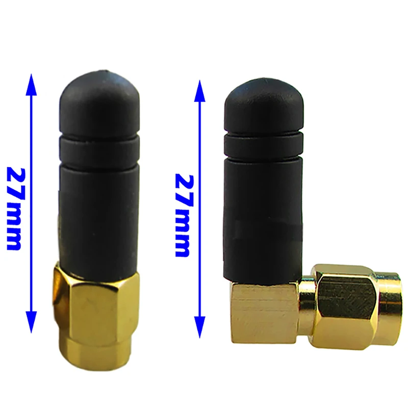 Антенна Wi-Fi 3DBi 2,4 ГГц, 2 шт., маршрутизатор SMA «папа», Bluetooth, антенны, беспроводной модуль, антенна 2,4 ГГц, внешняя антенна