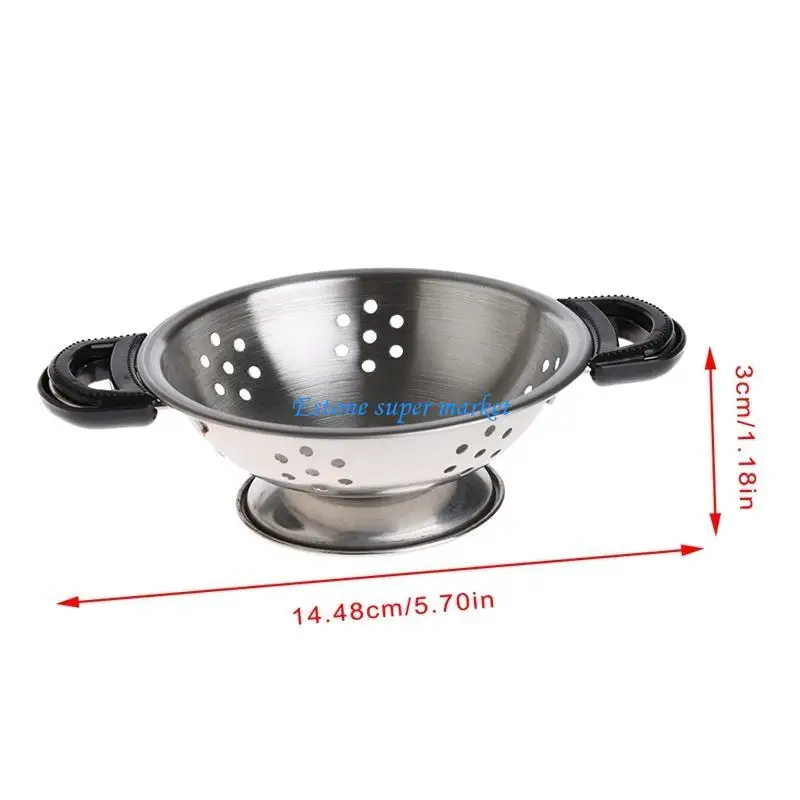 090B 20 pezzi pentole in acciaio inossidabile pentole pentole giocattolo in miniatura finta per giocare regalo per