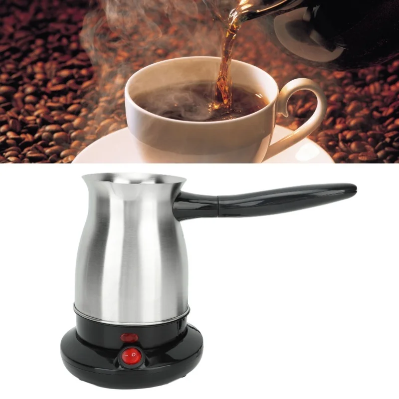 600ml  Electric Stainless Steel Water Kettle Coffee Heating Pot For Kitchen Home 600W 220V view 4