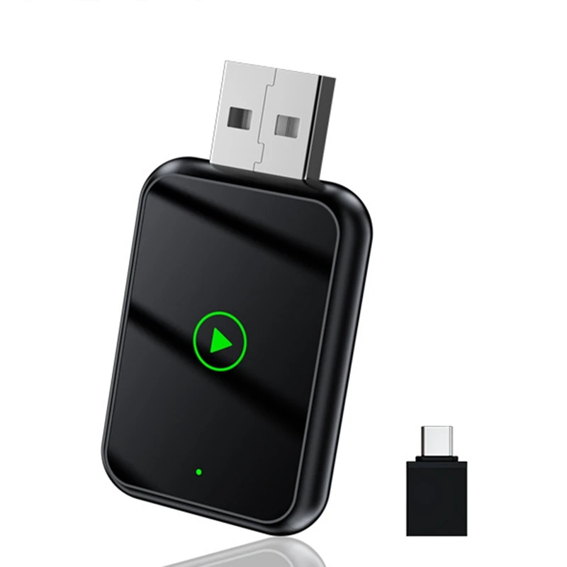 

2 в 1, USB Type C, беспроводной адаптер Carplay Android Auto, беспроводной автомобильный адаптер, преобразование проводной Android Auto в беспроводной адаптер