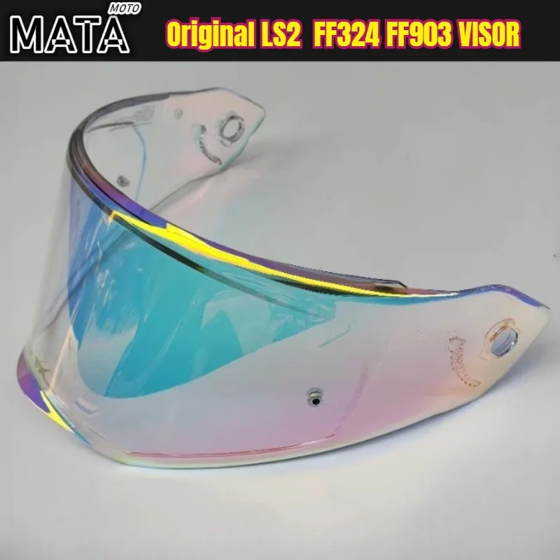

Original LS2 Motorcycle Half Helmet FF324 FF903 Original Lens Black Color Visors LS2 AIRFLOW II Helmet Accessories FF-MHR-77