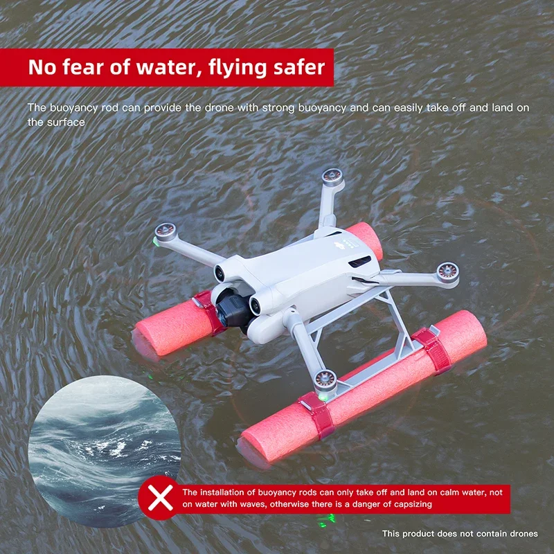 Floating Landing Gear Water Snow Buoyancy Leg Training Protection Holder for DJI Mini 3/mini 3pro Drone Accessories