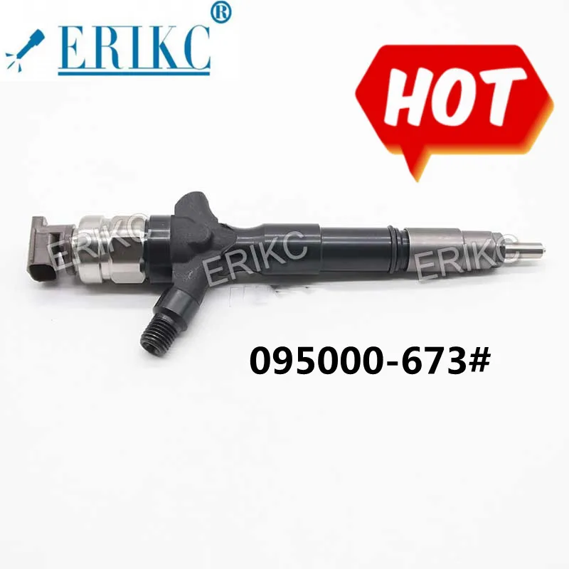 

ERIKC 095000-673# Diesel Common Rail Injector 095000-6730 23670-51030 Spray Nozzle FOR DENSO Injection