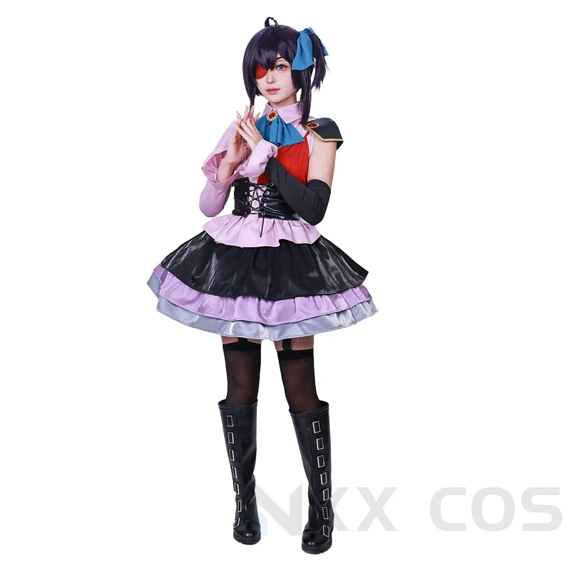 Takanashi Rikka Cosplay Love Chunibyo Other Delusions Cosplay Costume Party Clothing Role Play Comic Con Wigs Coser Prop