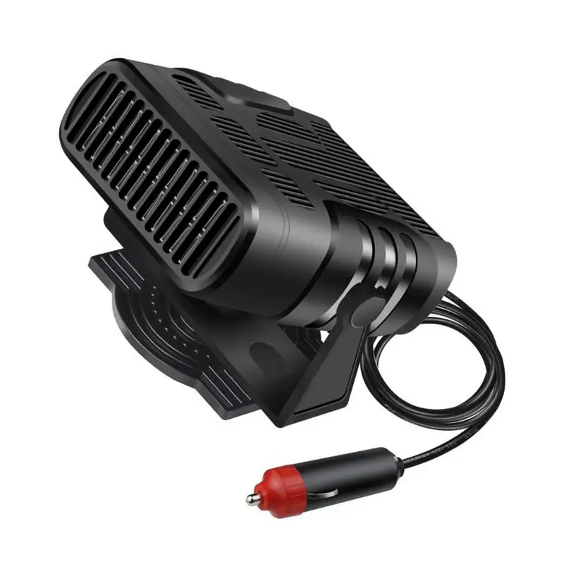 Calentador portátil 2 en 1 para coche, desempañador de rotación de 360 grados, parabrisas de coche, calentamiento rápido, descongelación, 120W/200W, calentador Interior de coche