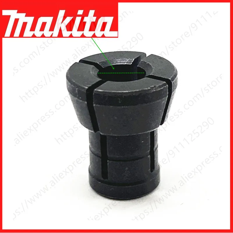6มม.6.35มม.Collet กรวยสำหรับ MAKITA RP0900 RT0700 RT0700C RT0700CX3 RP2301FCXK RT0700CX2 3621 3621A 3620 MT361 DRT50Z RT0702C