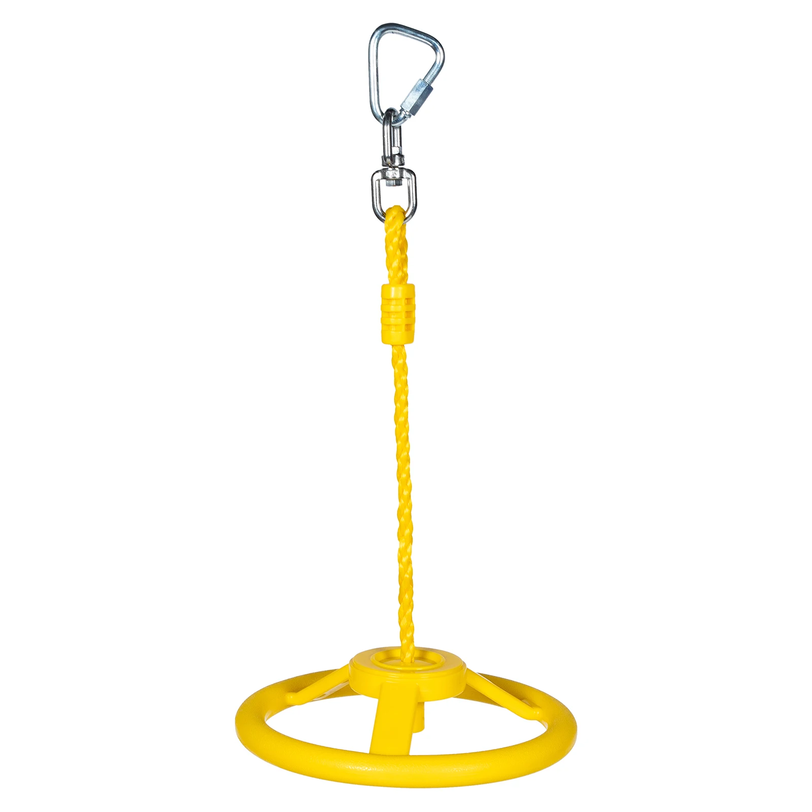 

Ninja Wheel Ring Kids Fitness Equipment Indoor Gymnastics Swing Children Lifting Ring Plastic Toy Steering Wheel Portable