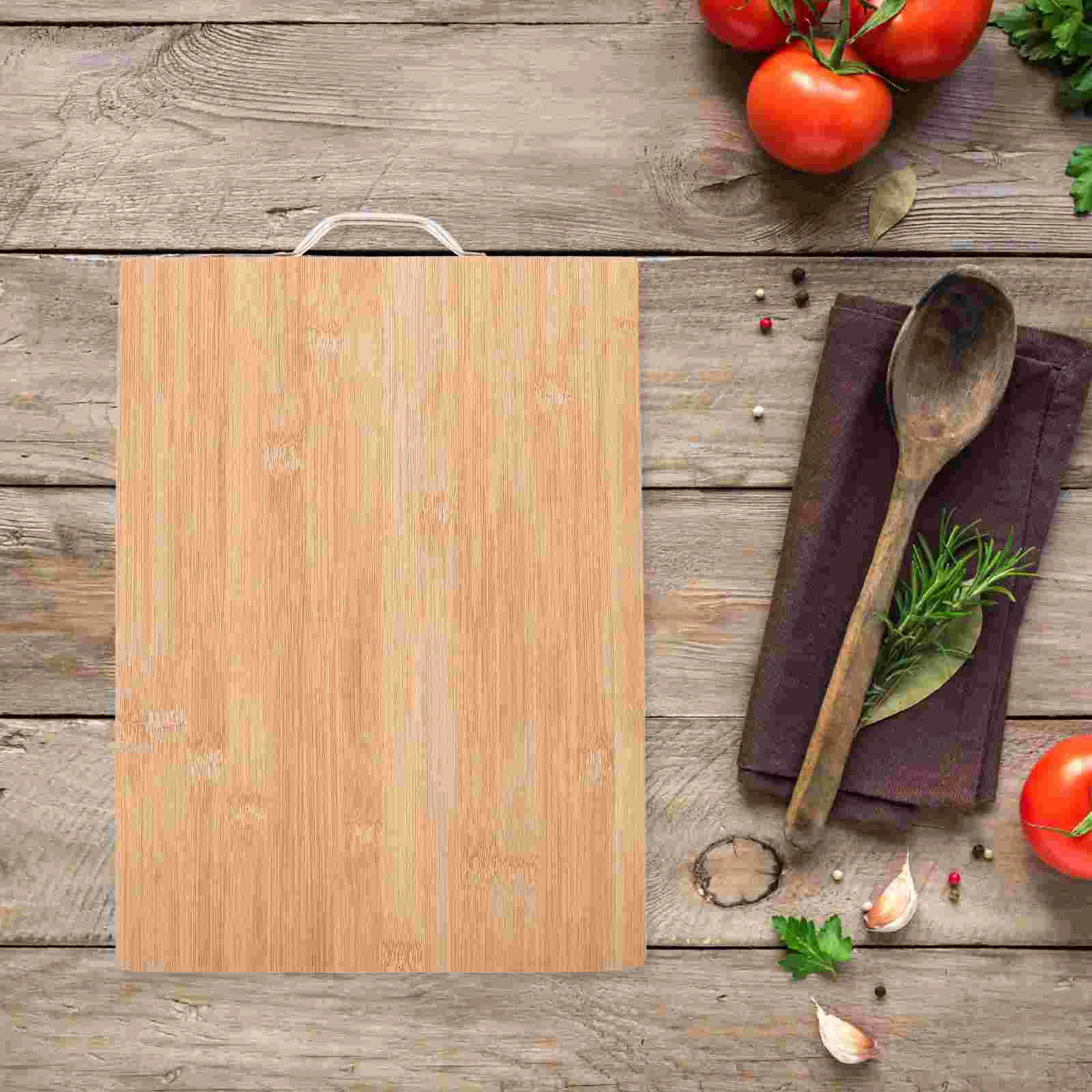 Cutting Board Small Chopping Boards Kitchen Gadget Hanging Bamboo Bulk Beige Household