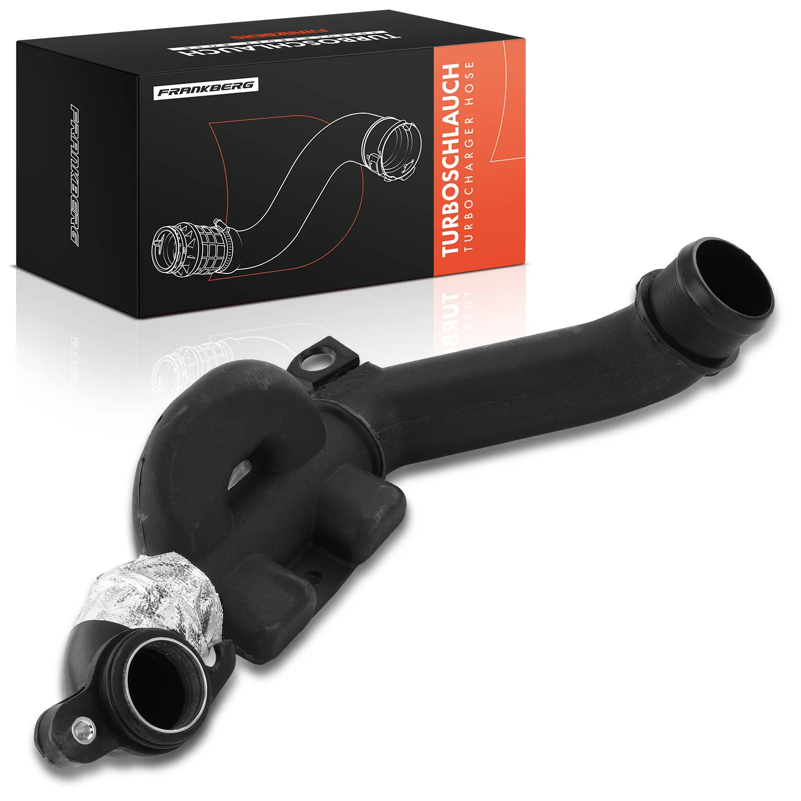 Frankberg 1x Radiatorslang Turboslang Ladeluchtkoeler voor Citroën Berlingo Jumpy Xsara Fiat Scudo Peugeot Expert 9657083280
