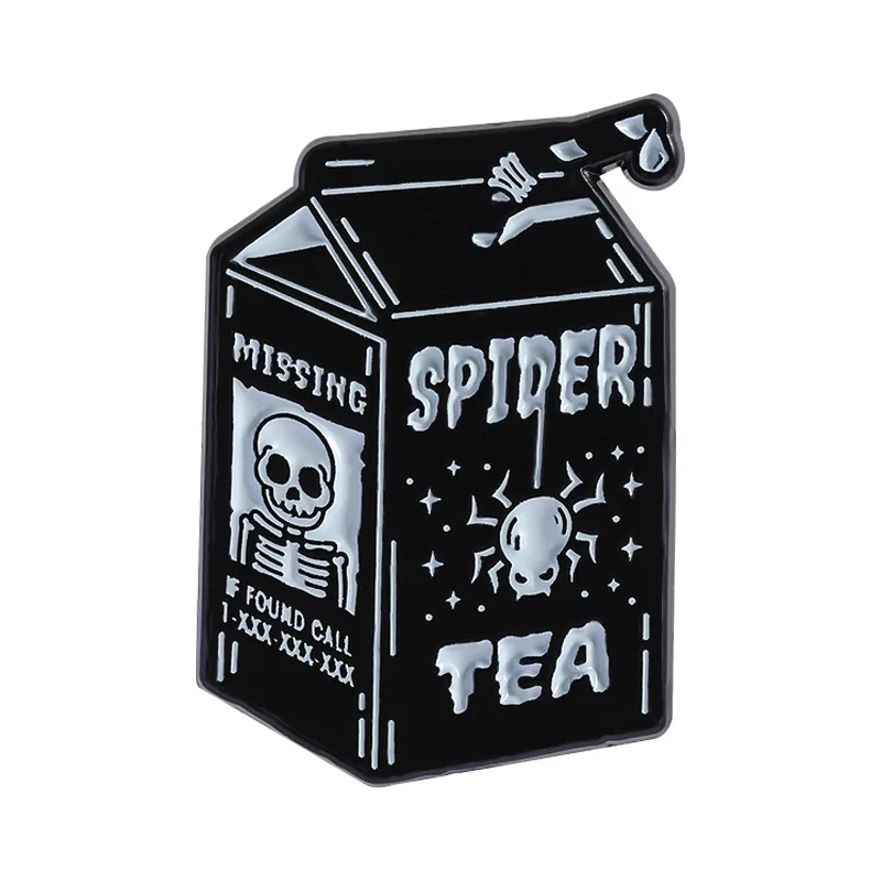 

Новая персонализированная брошь серии черепа, креативный мультфильм, сохраняет воду, большую воду, значок металлических аксессуаров.