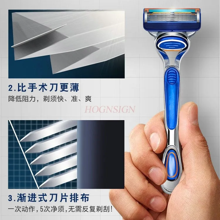 5 layersBlades Razor RazorManual Shaver for Man's