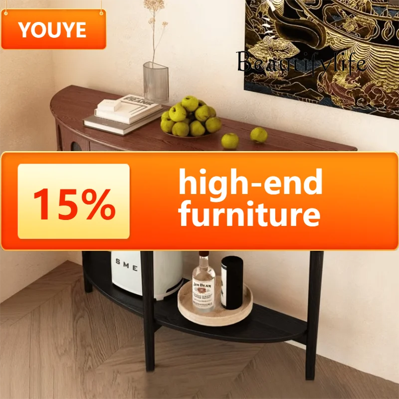 

Консольный столик класса люкс в винтажном стиле, 450 мм, с ящиками, в скандинавском стиле, модный, премиум-дизайн, для хранения, мебель для гостиной