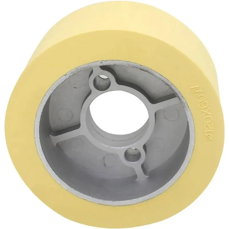 【PRICE-DROP!】3X Rubber Presses Roller Woodworking Milling Machine Drive Wheel Universal Power Feeder Wheel Power-Stock Feeder Wh