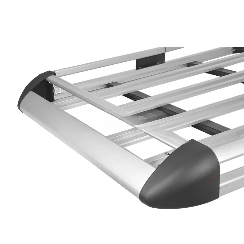 

Factory Direct Supply SUV Off-Road Vehicle Aluminum Alloy Double-Layer Roof Lage Frame Cross Bar Lage Rack