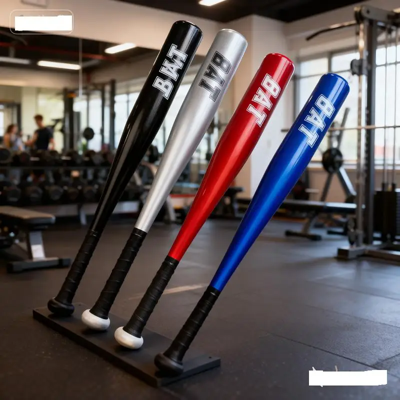 51cm Outdoor Sports Training Aluminum Alloy Thick Baseball Bat Youth Home Use Baseball Bat Defense Portable Self-defense