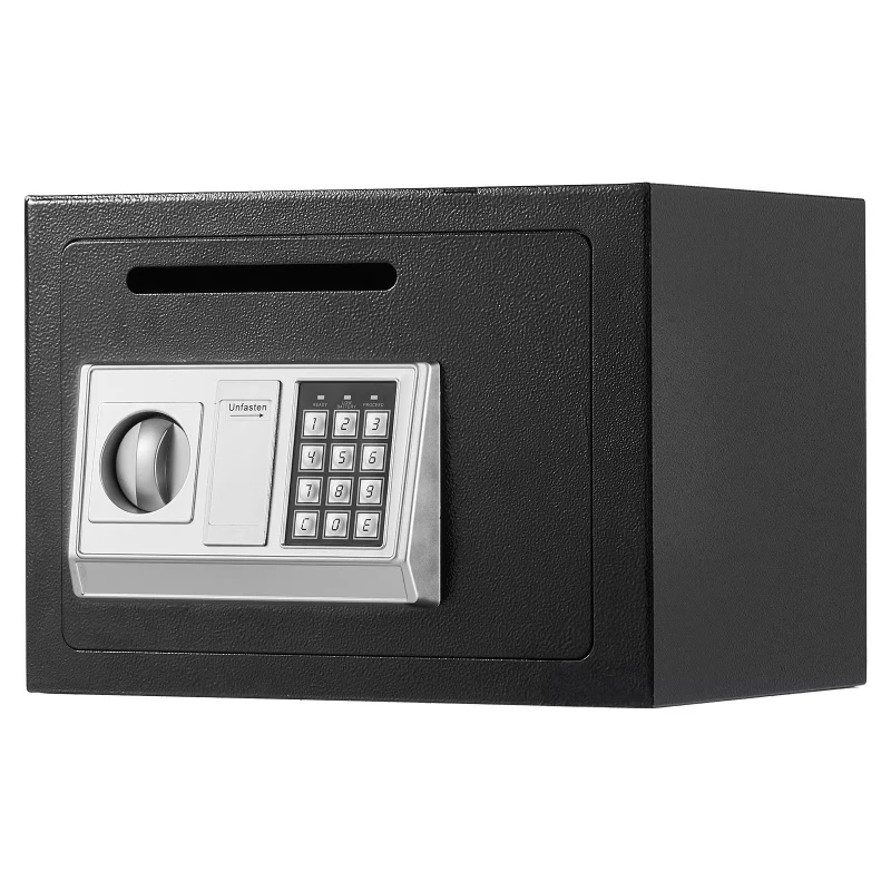 Fall Resistant Safe Compact Cash Deposit Box, L-Locker