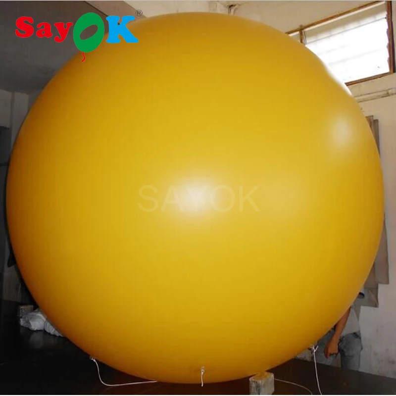 

2m Dia. Pvc Inflatable Helium Balloon Large Advertising Helium Balloon Decoration For Festivals Event Party Supplies