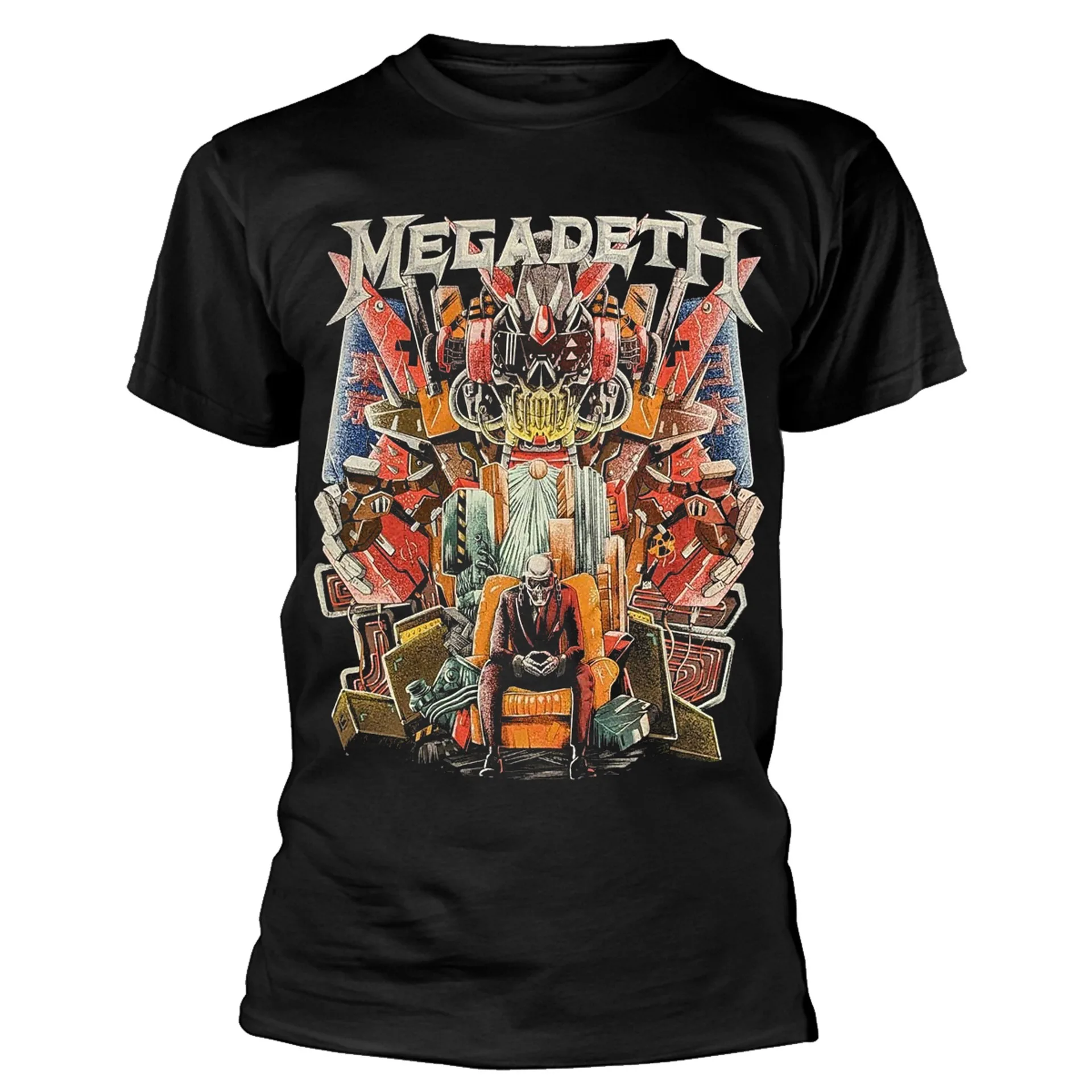 

Футболка Megadeth Budokan для мужчин и женщин, хлопковые футболки с короткими рукавами, брендовая футболка в стиле ретро, топы с рок-группой, летняя одежда, мужская футболка
