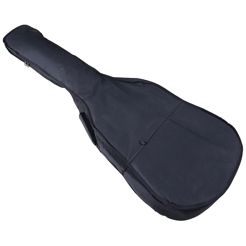 

Black color 43 Inch Acoustic Guitar Bag Backpack Soft Case Cover Water-Resistant Polyester For Guitar