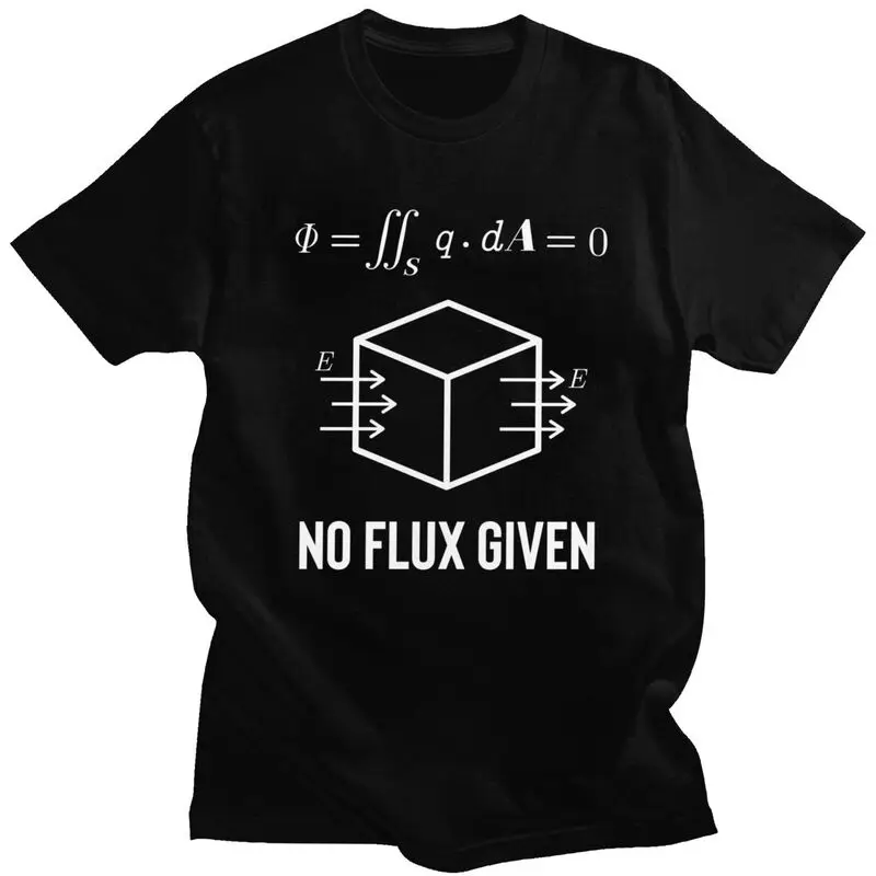 Men No Flux Given Computer Programmer Engineer Geek T Shirts 100% Cotton T-shirt Leisure Novelty Design Graphic Tee Tops