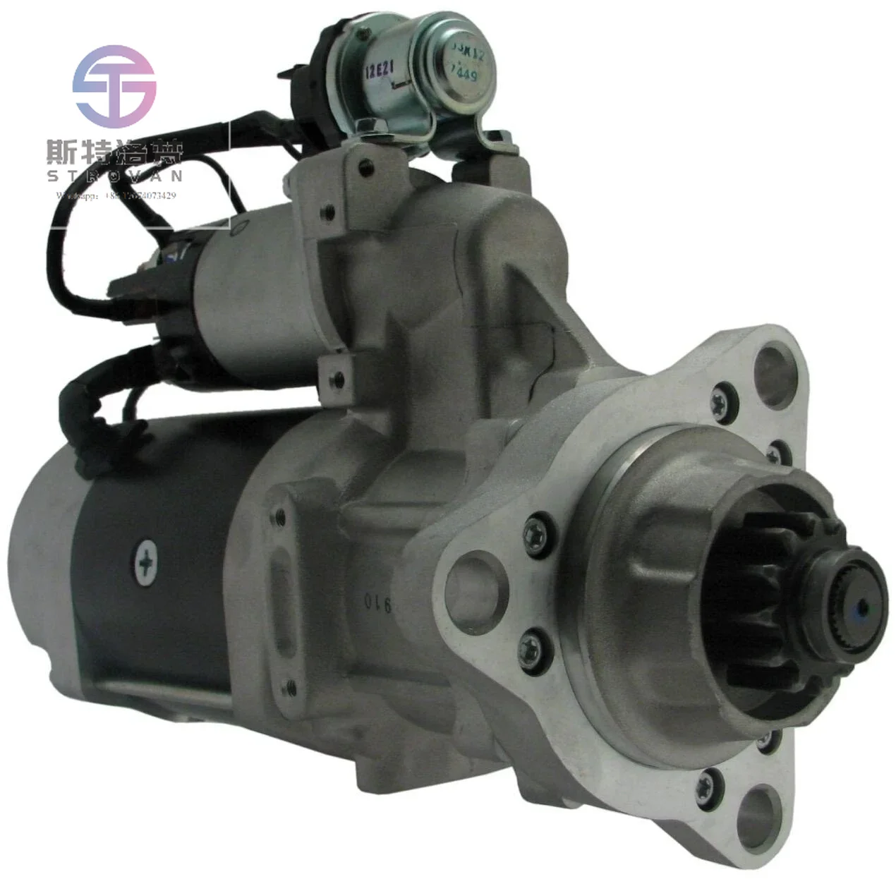 

Replacement Parts Starter Motor Compatible With VOLVO Various Models CUMMINS Various Models 12V 7.3kw 10T CR 8200433
