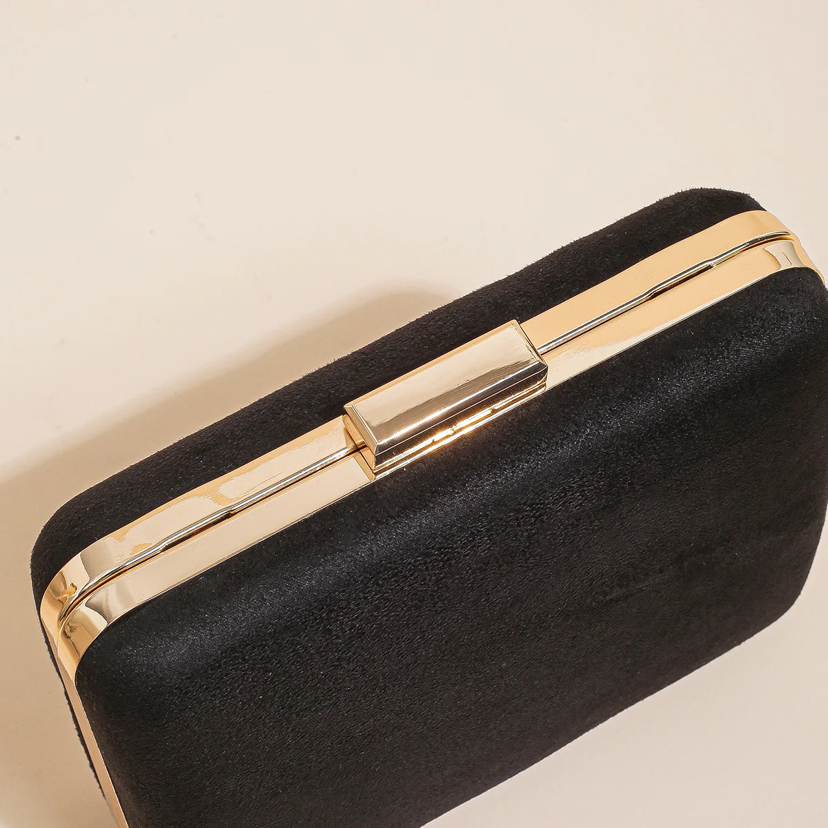 Mini einfache elegante Samt-Clutch-Abendtaschen für Damen, formelle Hochzeit, Party, Clutch, Geldbörse, Abschlussball – Detail 21